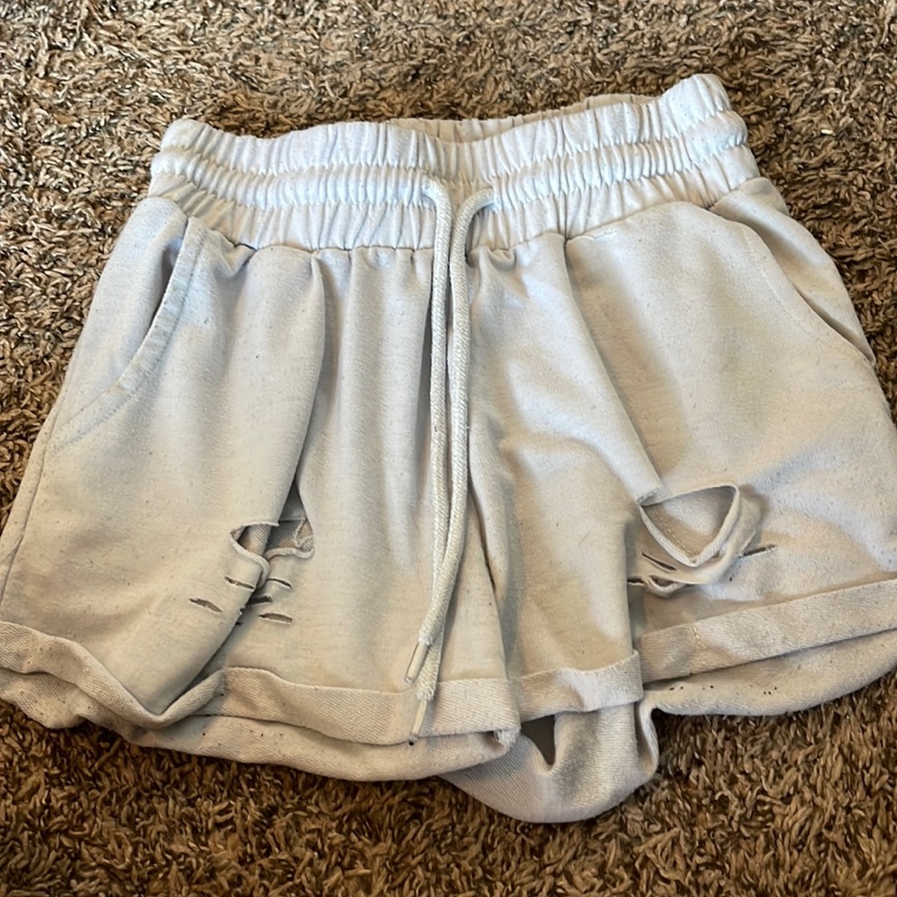 high waisted lounge shorts